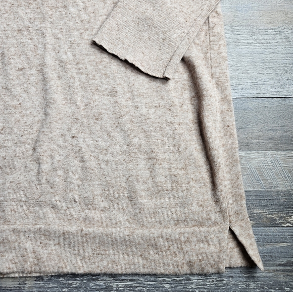 Tuckernuck Clayton Long Sleeve Knit Polo Tan Size XL/XXL Linen Blend - Picture 7 of 13